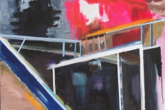 2017 Burned 120x90 cm